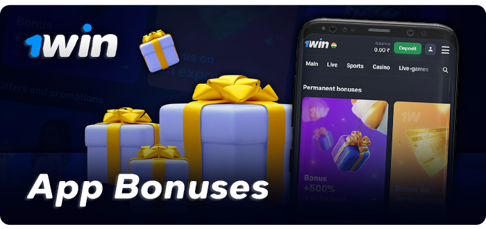 Bonuses in 1Win mobile app - where to find and how to activate