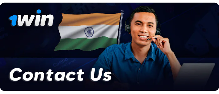 Contacting 1Win support agents - how a user from India can get help