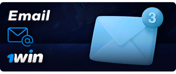 Email address for contacting the 1Win support center 