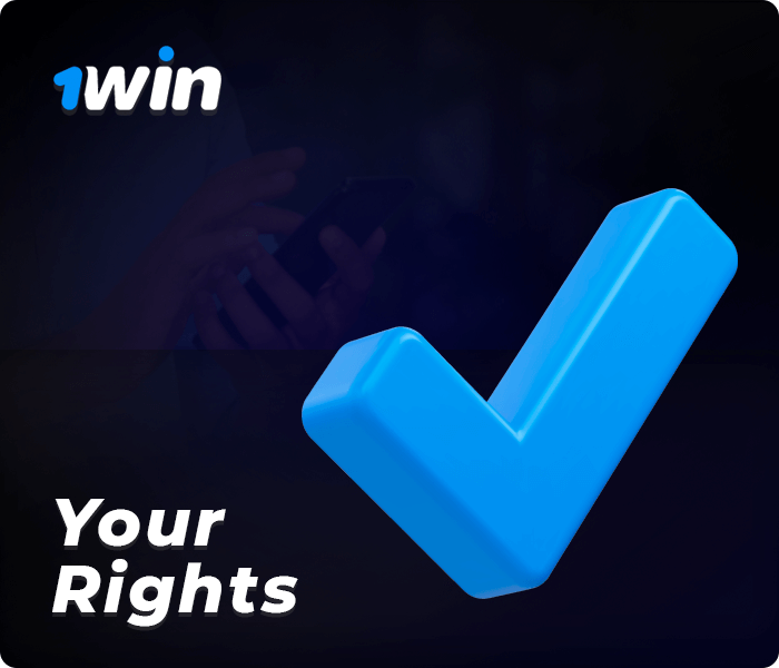 1Win India user rights