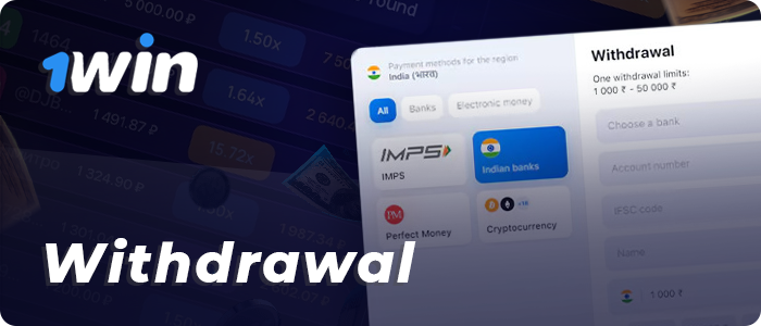 Withdrawing your winnings from 1win Lucky Jet Game