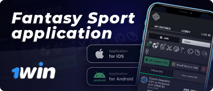 Download 1win Fantasy Sport mobile app