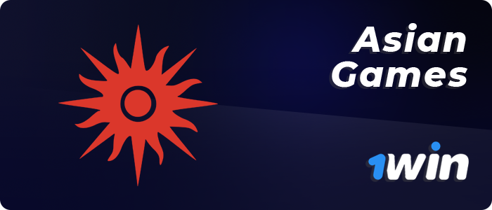 1win bets on the Asian Games