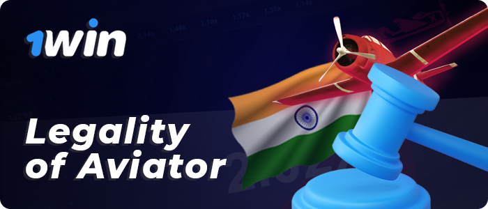 Is Aviator Game legal in India?
