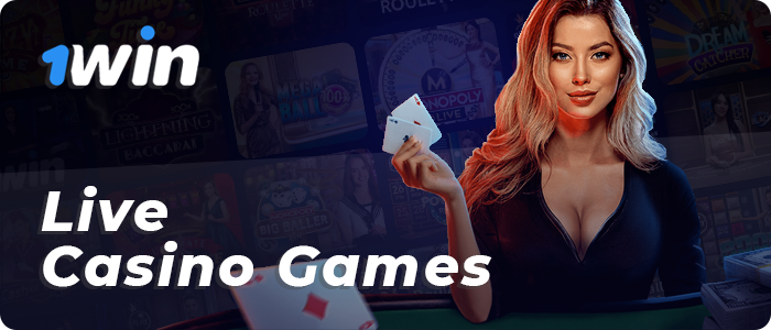 1win casino live dealer games