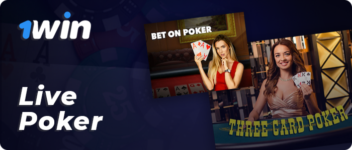 1 win Live Poker