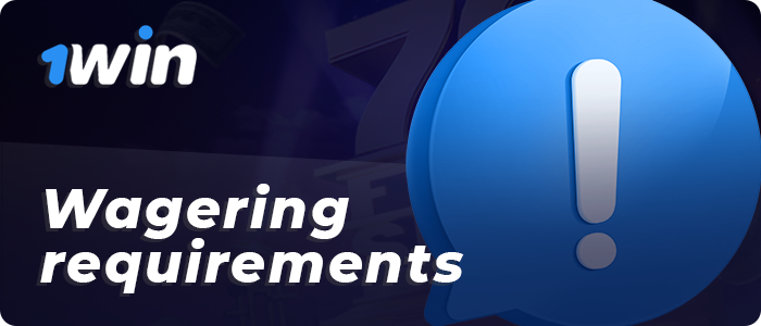 1win promo code bonus wagering conditions
