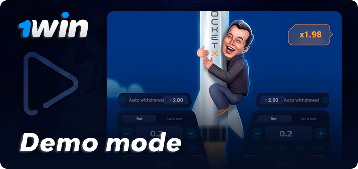 Play Rocket X Demo Mode at 1Win Online Casino